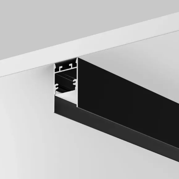 Алюминиевый профиль накладной-подвесной Maytoni Led Strip ALM-2542-B-2M 633010 Алюминиевый профиль накладной-подвесной Maytoni Led Strip ALM-2542-B-2M 633010