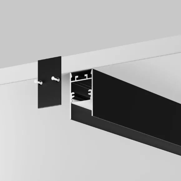Алюминиевый профиль накладной-подвесной Maytoni Led Strip ALM-2542-B-2M 633010 Алюминиевый профиль накладной-подвесной Maytoni Led Strip ALM-2542-B-2M 633010