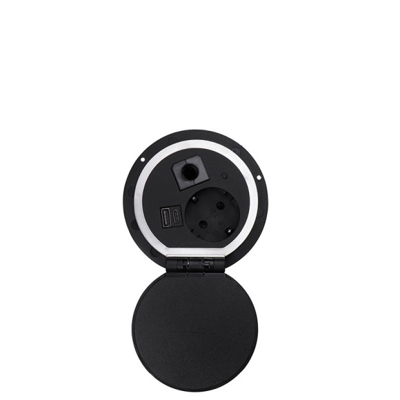 Блок розеток (1 секция и 2 USB) Mebax 00-00000828