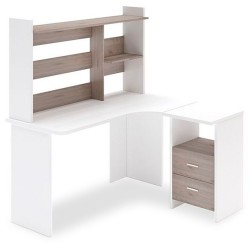 Стол компьютерный Домино Lite СКЛ-Угл130+НКЛ-130 MER_SKL-Ugl130-NKL-130_BEN_PRAV