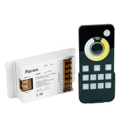 Контроллер CCT с пультом, таймером и визуализатором звука Feron LD482 12-24-48V 52097