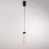 Подвесной светильник Delight Collection MD24030028-1A matt black/clear, Черный, Прозрачный, Теплый белый, декоративные элементы крупным планом