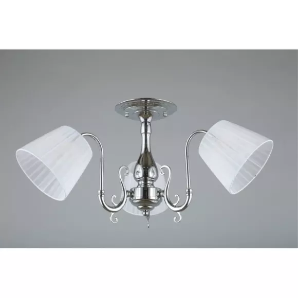Потолочная люстра Omnilux Leonessa OML-29127-03, Хром, Белый, Металл, декоративные элементы крупным планом Потолочная люстра Omnilux Leonessa OML-29127-03, Хром, Белый, Металл, декоративные элементы крупным планом