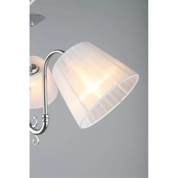 Потолочная люстра Omnilux Leonessa OML-29127-03, Хром, Белый, Металл, крупный план Потолочная люстра Omnilux Leonessa OML-29127-03, Хром, Белый, Металл, крупный план
