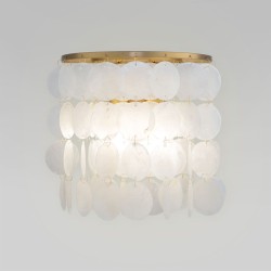 Настенный светильник Eurosvet 60084/2 латунь/перламутр a071169