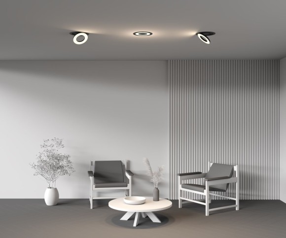 Встраиваемый светильник Maytoni Vector DL102-12W3K-B