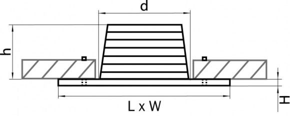 Подсветка ступеней лестницы Lightstar Leddy 212187