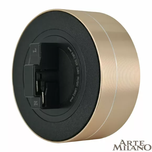 Трековая подсветка Arte Milano Am-track-sockets 380011TLS/LWS Gold