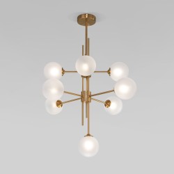 Люстра на штанге Eurosvet Volver 50383 латунь Smart a066796