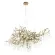 Подвесная люстра Loft IT Coral 10351/1200L AB, Бронза, Прозрачный, Металл
