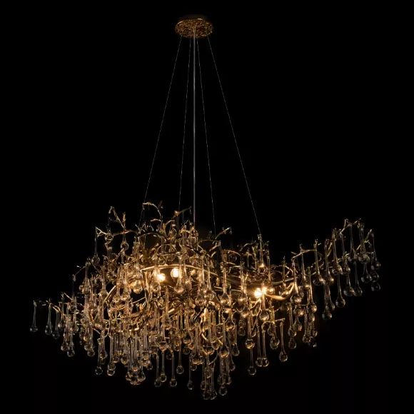 Подвесная люстра Loft IT Coral 10351/1200L AB, декоративные элементы крупным планом