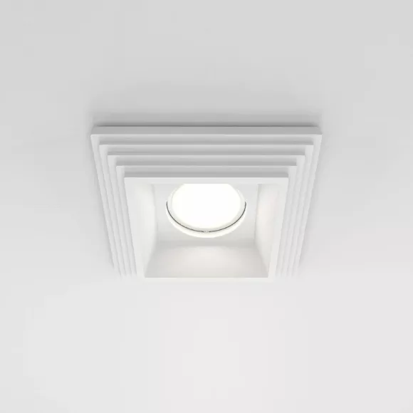 Встраиваемый светильник Maytoni Gyps Modern DL005-1-01-W-1 Встраиваемый светильник Maytoni Gyps Modern DL005-1-01-W-1