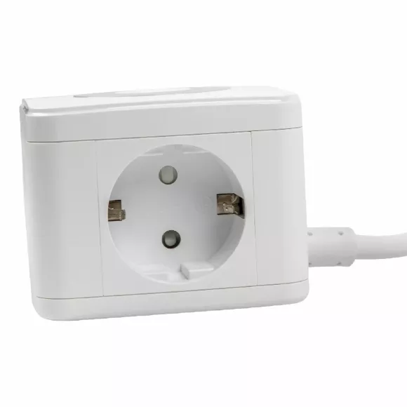 Удлинитель Uniel S-GCD2-1,5SBU WHITE UL-00011249, общий вид Удлинитель Uniel S-GCD2-1,5SBU WHITE UL-00011249, общий вид