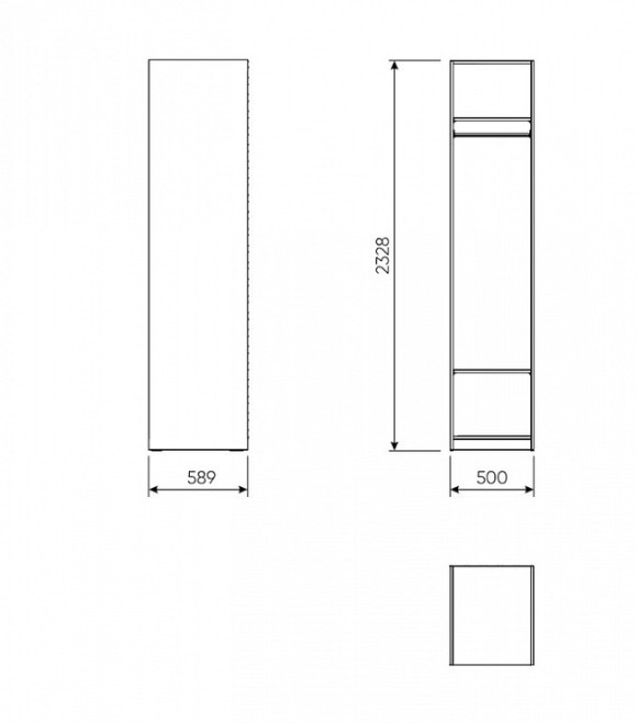 Шкаф платяной Макс SHST_2.06.07.210.4