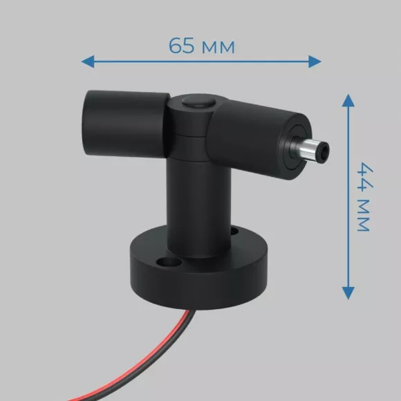 L-соединитель с изменяемым углом 70-220° IMEX Thin & Smart IL.0060.4001-W-BK, Черный, Пластик, Германия