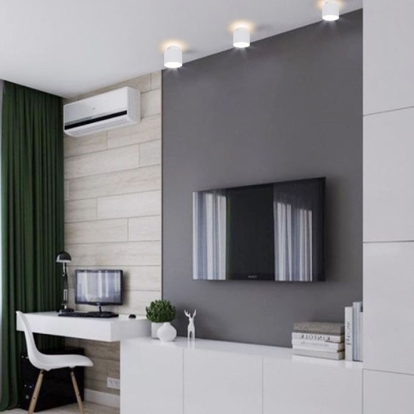 Накладной светильник Reluce 53006-9.5-001IL GX53+LED3W WT