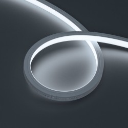 Светодиодная герметичная лента Arlight MOONLIGHT-TOP-X320-13x12mm 24V White6500 (5 W/m, IP67, sauna, 5m, wire x1) 051133