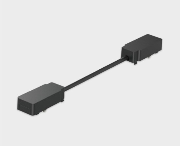 Коннектор гибкий угловой для магнитного шинопровода Italline IT09-9027 black