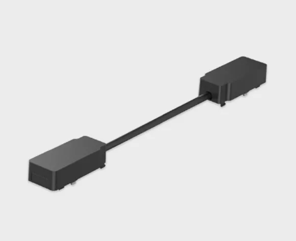 Коннектор гибкий угловой для магнитного шинопровода Italline IT09-9027 black