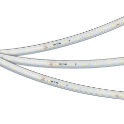 Светодиодная герметичная лента Arlight IC-PS-A60-10mm 24V Warm3000 (4.8 W/m, IP67, 2835, 10m) 050656