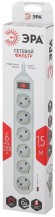 Сетевой фильтр Эра USF-6es-1,5m-W-BOX Б0037260