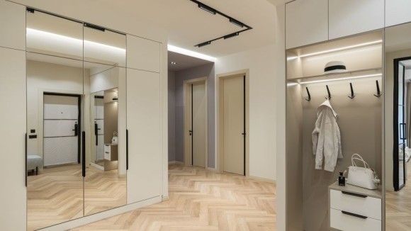 Трековый однофазный светильник Maytoni Points Rot TR010-1-10W4K-M-B