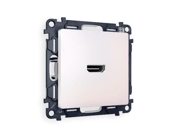 Комплект механизма розетки HDMI 2.0 40V/500mA 2.0GHz 5-18Gbit/s Ambrella Volt Alfa MA214010