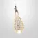 Подвесной светильник Odeon Light L-Vision Incanto 7148/5L, Хром, Прозрачный, Теплый белый, декоративные элементы крупным планом