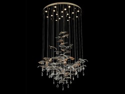 Подвесная люстра Newport 8220/80 С gold polished М0071211