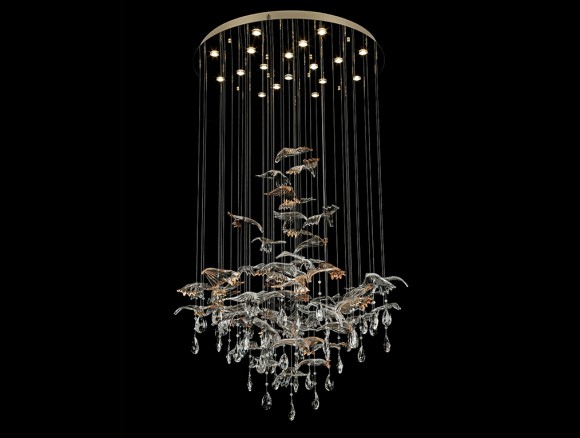 Подвесная люстра Newport 8220/80 С gold polished М0071211