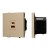 Механизм розетки с быстрой USB зарядкой Arlight SCT-NOBE-MUAC-SFPL-FC-GD (65W, QC3) 054318