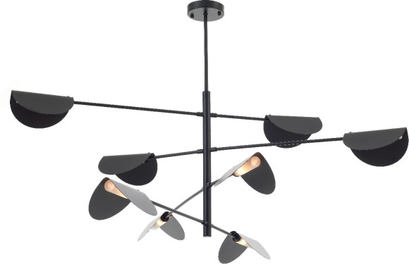 Люстра на штанге MyFar Valentina MR1951-8C