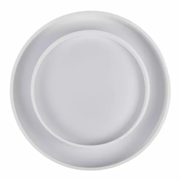 Потолочный светильник Myfar Rhea MR9160-CL, Белый, От теплого до холодного, Металл, вид сверху Потолочный светильник Myfar Rhea MR9160-CL, Белый, От теплого до холодного, Металл, вид сверху