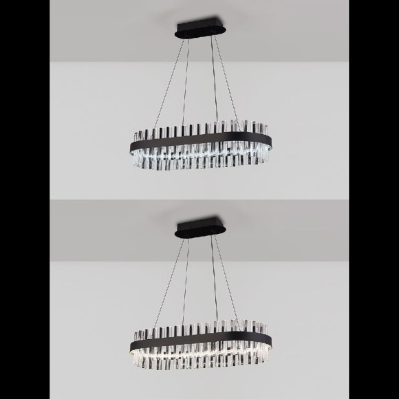 Подвесная светодиодная люстра с пультом управления Natali Kovaltseva Royalton LED LAMPS 81276