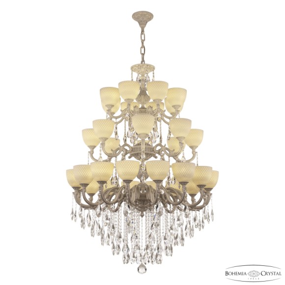 Подвесная люстра Bohemia Ivele Crystal AL78101/16+8+8/300/3d B WMN P1 U Wave
