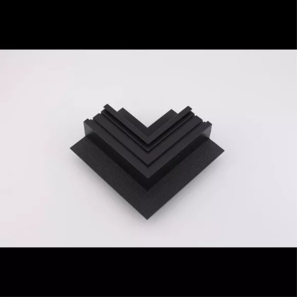 Соединитель угловой плоский встраиваемый Aployt Magnetic track 48 APL.0182.00.04