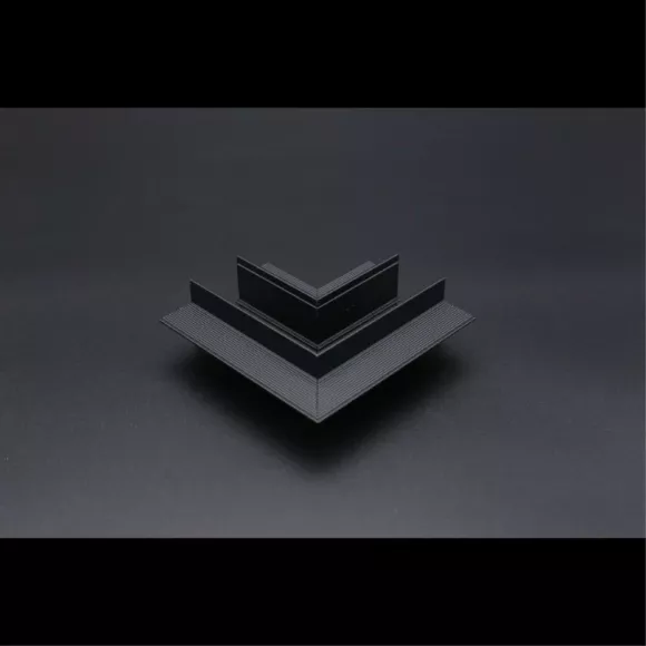 Соединитель угловой плоский встраиваемый Aployt Magnetic track 48 APL.0182.00.04