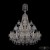 Подвесная люстра Bohemia Ivele Crystal 1403/20+10+5/400/XL-160/3d G