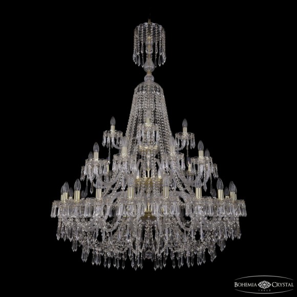Подвесная люстра Bohemia Ivele Crystal 1403/20+10+5/400/XL-160/3d G