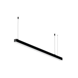 Линейный подвесной светильник Maytoni Technical 4000K 35x35 (Черный, 1 м) LL312012