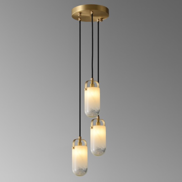 Подвесной светильник DeLight Collection Sorno MT9056-3H brass