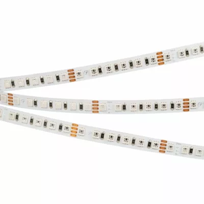 Светодиодная лента Arlight RT-A120-8mm 24V RGB (12 W/m, IP20, 2835, 5m) 042905