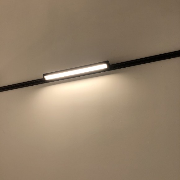 Трековый магнитный светильник iLedex Vision 4825-040-L305-12W-110DG-3000K-BK