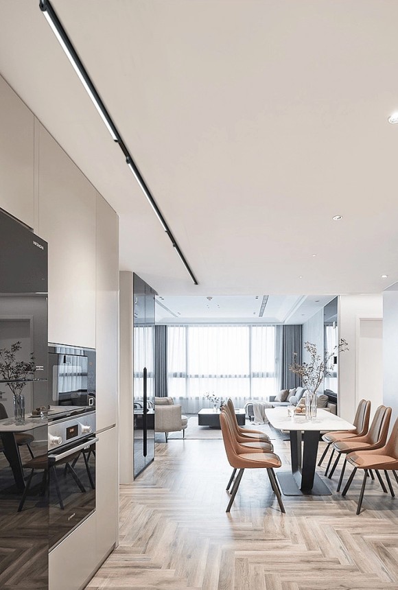 Трековый магнитный светильник iLedex Vision 4825-040-L305-12W-110DG-3000K-BK