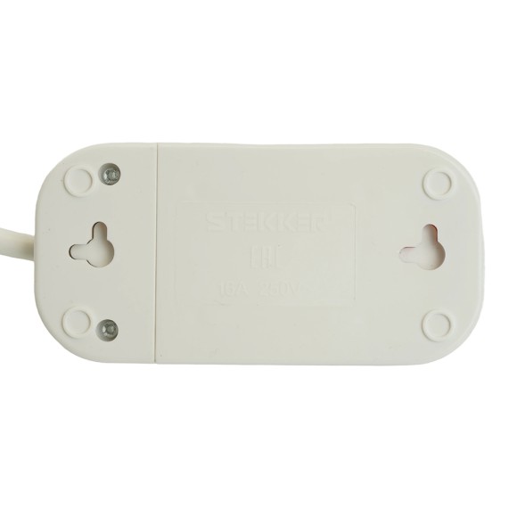 Удлинитель двухместный Stekker Home 49339