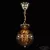 Подвесной светильник Bohemia Ivele Crystal 5480/17 G Amber/M-1G