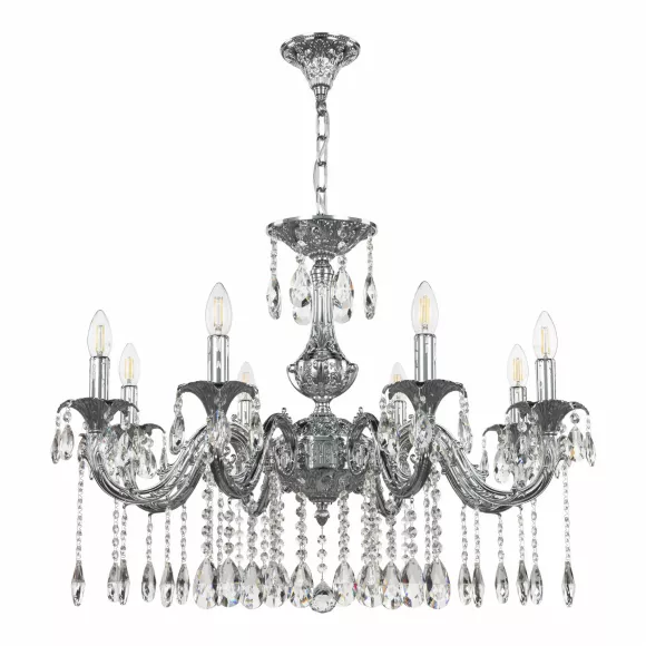 Подвесная люстра Bohemia Ivele Crystal AL79101/8/250 A Ni Подвесная люстра Bohemia Ivele Crystal AL79101/8/250 A Ni