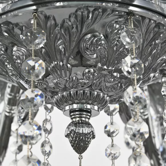 Подвесная люстра Bohemia Ivele Crystal AL79101/8/250 A Ni, Классика, Никель Подвесная люстра Bohemia Ivele Crystal AL79101/8/250 A Ni, Классика, Никель