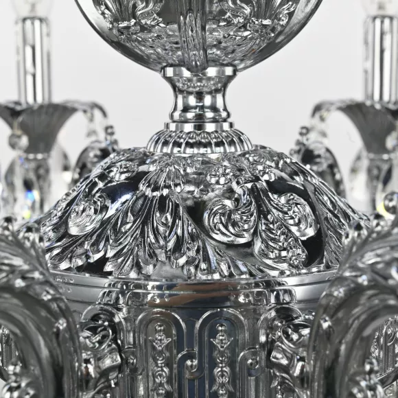 Подвесная люстра Bohemia Ivele Crystal AL79101/8/250 A Ni, крупный план Подвесная люстра Bohemia Ivele Crystal AL79101/8/250 A Ni, крупный план