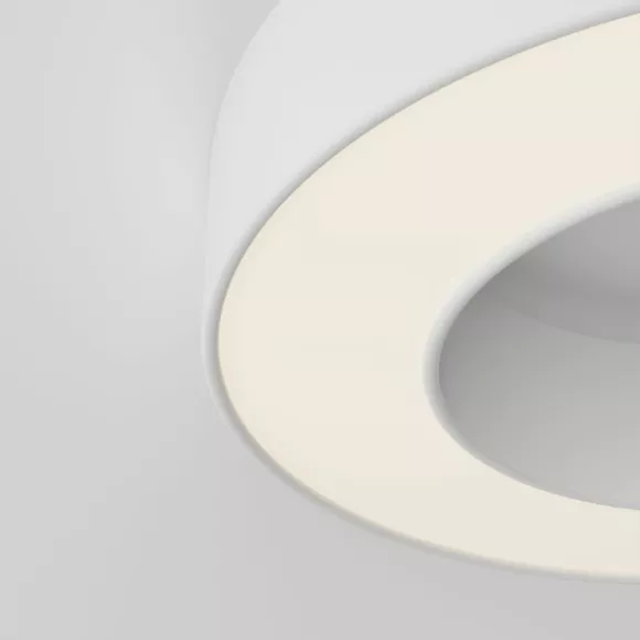 Потолочный светильник Maytoni Technical Lua C093CL-24W3K-W, вид снизу Потолочный светильник Maytoni Technical Lua C093CL-24W3K-W, вид снизу